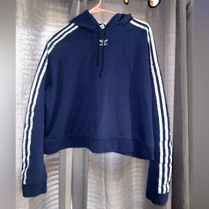 adidas cropped hoodie